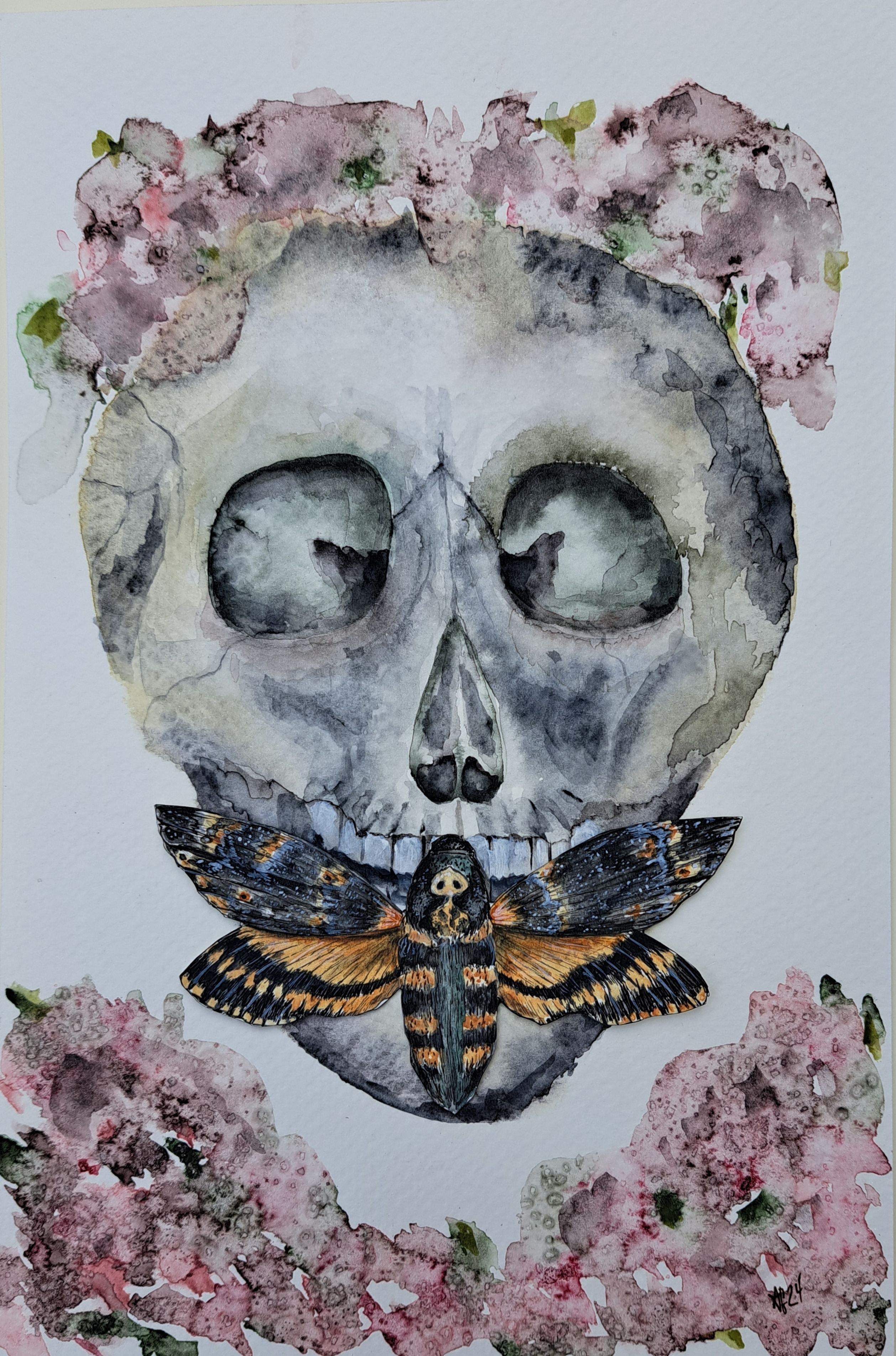 Memento Mori Signed Print